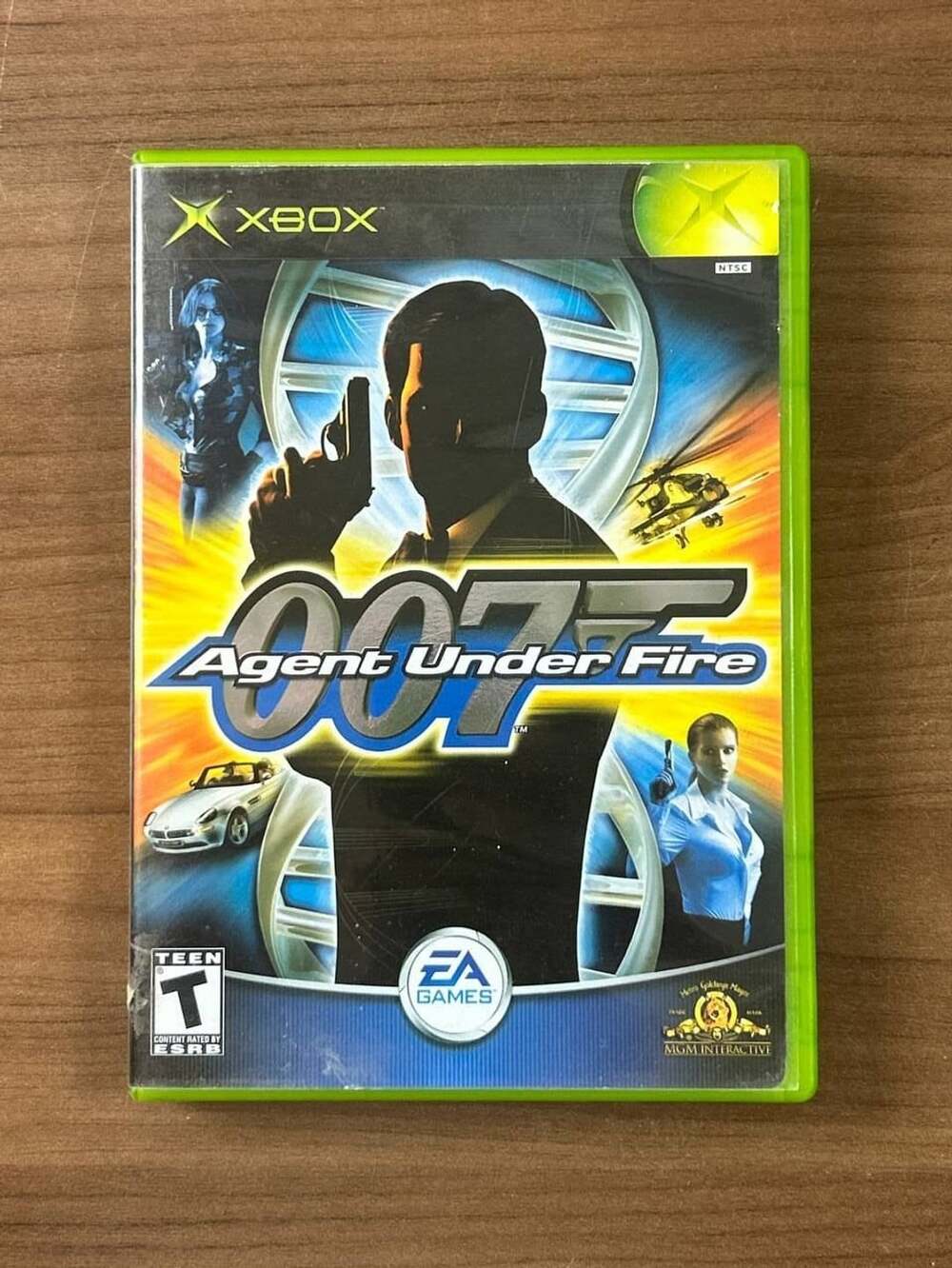 James Bond 007 Agent Under Fire Original Xbox 2002 CIB Disc Case Manual